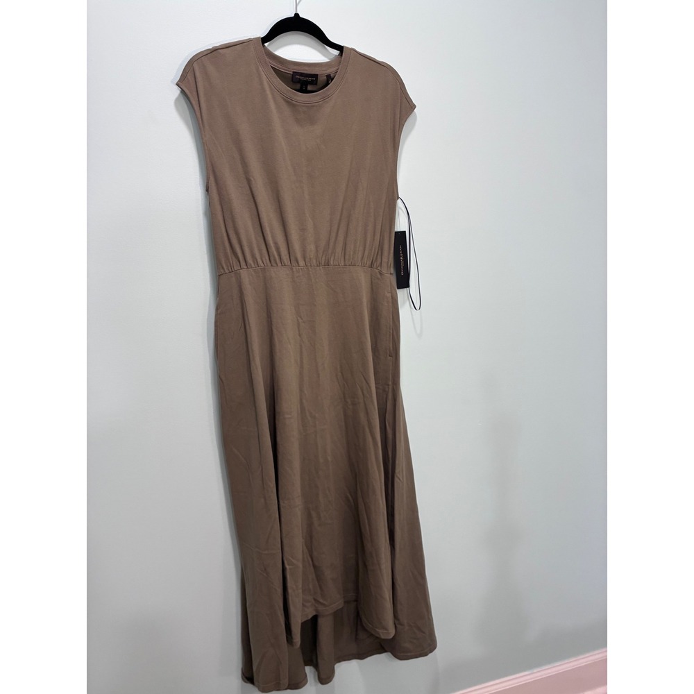 Donna Karan New York Cap Sleeve Maxi Dress Medium NWT